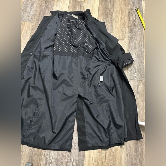 🛍️ Forecaster of Boston Black lightweight trench jacket size P7/8 - Picture 12 of 13